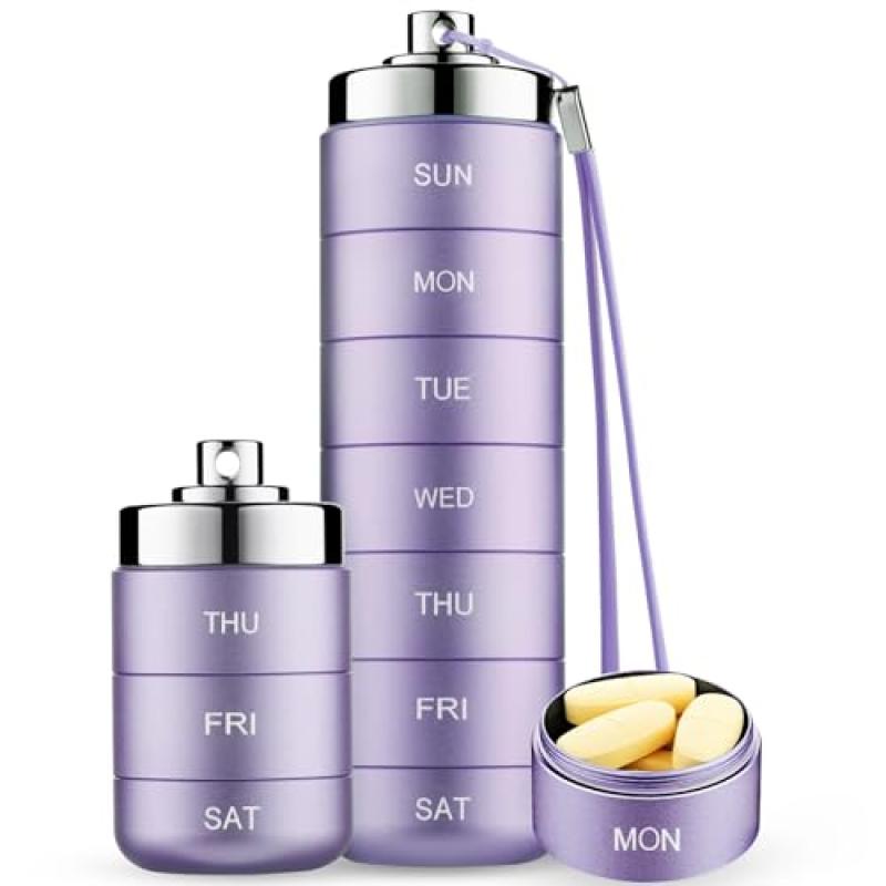 Mossime Metal Pill Organiser Mossime Metal Pill Organiser