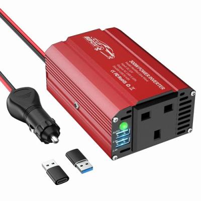BGFOX 300W Car Power Inverter with Dual USB Ports BGFOX 300W Car Power Inverter with Dual USB Ports