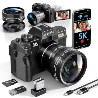 5K Digital Camera for Vlogging & YouTube 5K Digital Camera for Vlogging & YouTube
