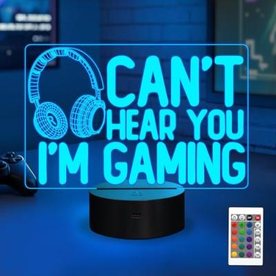 Gaming Night Light 3D Illusion Lamp