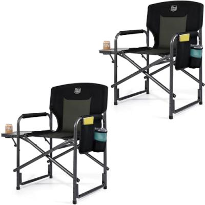 TIMBER RIDGE Camping Chairs Set of 2 TIMBER RIDGE Camping Chairs Set of 2
