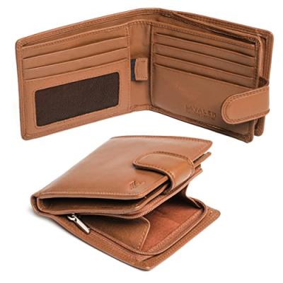 Lavalen Leather Men's Wallet with RFID Blocking Lavalen Leather Men's Wallet with RFID Blocking