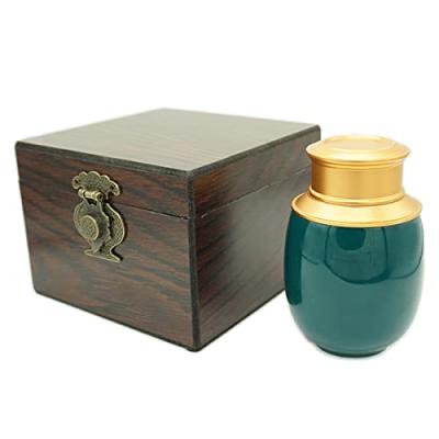 ZHIQIYI Keepsake Urn with Double Alloy Sealing Lid