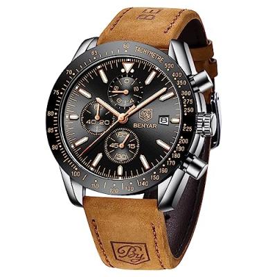 BY BENYAR Men's Chronograph Quartz Watch BY BENYAR Men's Chronograph Quartz Watch