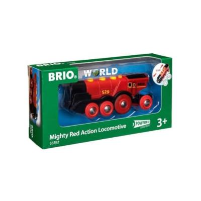 BRIO Mighty Red Locomotive Toy Train