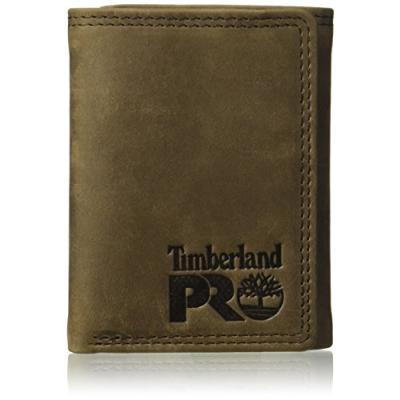 Timberland PRO Leather RFID Trifold Wallet