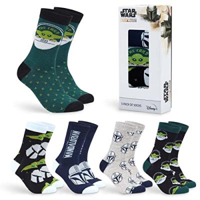 Disney Men's Star Wars Crew Socks 5 Pack Disney Men's Star Wars Crew Socks 5 Pack