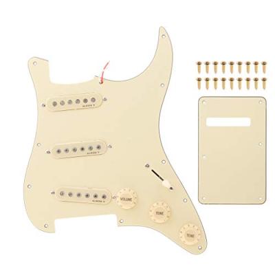 Alnicov Prewired Pickguard for Strat Electric Guitars Alnicov Prewired Pickguard for Strat Electric Guitars