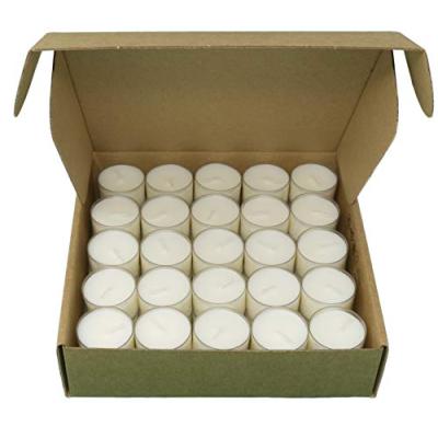 Unscented Rapeseed Wax Tealights