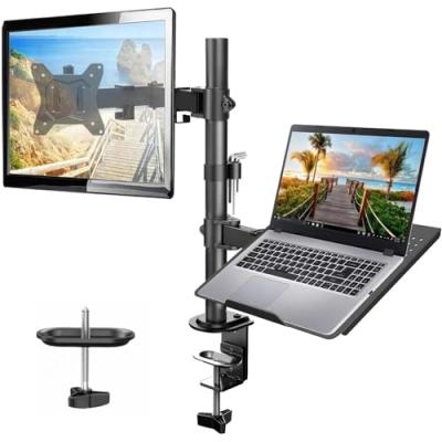 HUANUO Monitor Arm with Laptop Tray HUANUO Monitor Arm with Laptop Tray