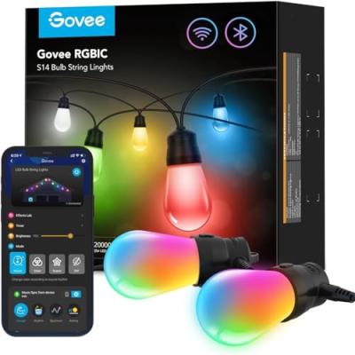 Govee Outdoor LED String Lights Govee Outdoor LED String Lights