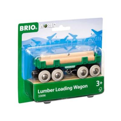 BRIO Lumber Loading Engine Train Toy BRIO Lumber Loading Engine Train Toy