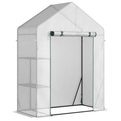Outsunny Greenhouse with 2 Tier Shelf Outsunny Greenhouse with 2 Tier Shelf